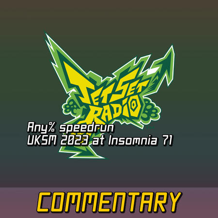 Jet Set Radio (GBA) Any% speedrun - UKSM 2023 at Insomnia 71